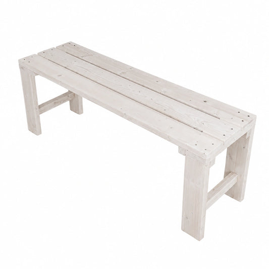 Panca in Legno di Abete per Giardino e Interni, Personalizzabile
