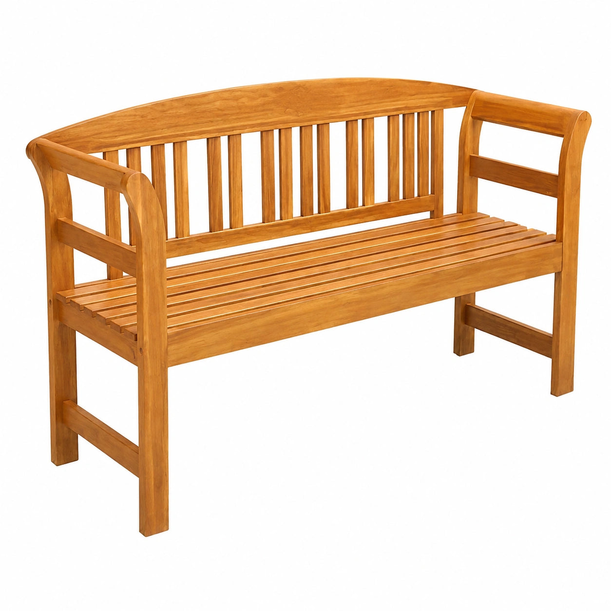 Panca da Giardino in Legno di Acacia 1157x45x82,5cm per Arredo Esterno