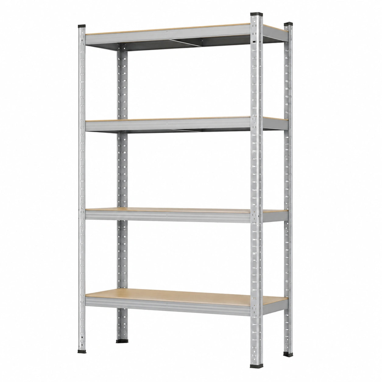 Scaffalatura in Metallo Mammut, 220x120x45 cm, per Carichi Pesanti, Uso Ufficio e Cantina
