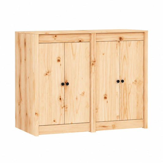 Armadio da Cucina per Esterno in Pino Massiccio, 106x55x92 cm, Design Naturale per Giardino e Terrazza